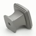 thumbnail image 2 of GlideRite 1-1/4 in. Square Decorative Cabinet Knob, Graphite Gray - 81091-GPH, 1 Pack, 2 of 4