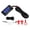 Blue, variant on Xirurus LCD Motorcycle Thermometer Ultra Thin Waterproof Water Temp Meter with 0.39 inches / 10 mm Sparking Plug Adapter DC 12V Red Color