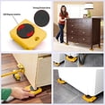 thumbnail image 5 of Elevador de muebles portátil de alta resistencia para un movimiento fácil y seguro, adecuado para sofás y armarios, 5 of 5