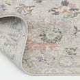 thumbnail image 6 of Better Homes & Gardens Persian Blooms Silver Indoor Area Rug, 5' x 7', 6 of 8