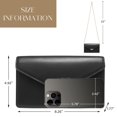 thumbnail image 4 of Monedero de mano SWEETV Classic sobre elegante piel sintética, 4 of 6