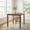Oak, variant on Counter Height Dining Table for 4 Person, Square Acacia Wood Kitchen Table, Gray Finish