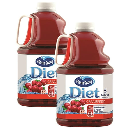 (2 Pack) Ocean Spray Diet Juice, Cranberry, 101.4 Fl Oz, 1 (Best Cranberry Juice For Diabetics)