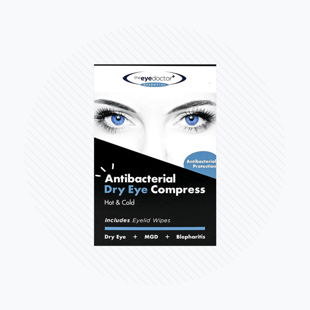 The Eye Doctor Essential Antibacterial Hot Eye Compress for Dry Eye, Blepharitis and MGD