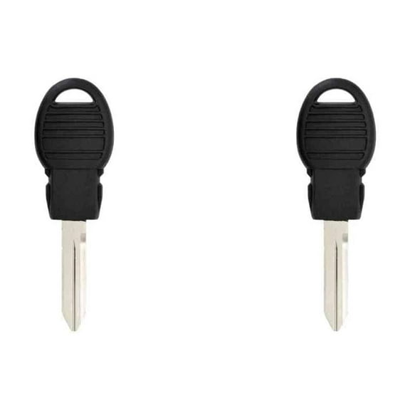 Replacement Transponder Ignition Car Key for Jeep Grand Cherokee 2009 Part number 68033740AA Chip ID 46 Pack of 2