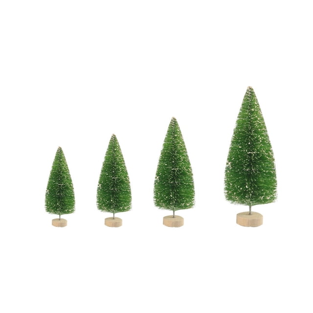 Bearachild 8 Uds árbol de Navidad Mini pino con Base de DIY decoración de para el hogar Type10 NO10 Bearachild HA001627-02