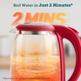 thumbnail image 4 of Electric Kettle Cosori Red 1.7L/1500W Stainless Steel, 4 of 7