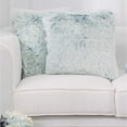 thumbnail image 3 of Cheer Collection Shaggy Long Hair Throw Pillows - Faux Fur Accent Pillows - 20 x 20 inches - Set of 2, 3 of 5