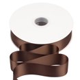 thumbnail image 1 of Joycrosso 1 1/2 Inch Brown Solid Satin Ribbon, 100 Yards Double Faced Satin for Gift Wrapping Floral Bouquets Wedding Party Decoration, 1 of 7