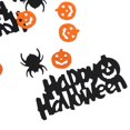 thumbnail image 4 of 15g Confeti de Plástico Impreso con Feliz Halloween y Calabaza Asperja Decoración de, 4 of 6