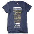 thumbnail image 2 of Nevada Beer Shirt - Vintage Navy Blue, Large | Typography Print Beer Lover Gift for Men, 2 of 2