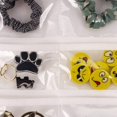thumbnail image 2 of DoubleSided Jewelry Hanging Organizer Display Hanger Small Tools Holder with Clear Pockets (), 2 of 6