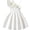 R34-White, variant on RMGVDSD Flower Girl Dresses Elegant Summer Girls Dress With Floral Straps One-Shoulder Party Dress Formal A-Line Princess Sundress 1-2 Years