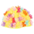 thumbnail image 5 of unbranded  Bathing Petal Shower Cap Swimming Women's Hat One Size Fits All Miss, 5 of 8