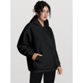 thumbnail image 2 of Women's Oversized Fleece Hoodie Comfy Loose Fit Pullover Sweatshirt Fall Winter Clothes, 2 of 6
