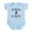 Sky Blue, variant on CafePress - Dont Mess With My Sister Body Suit - Baby Light Bodysuit, Size Newborn - 24 Months