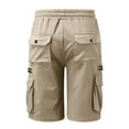 thumbnail image 5 of cllios Mens Cargo Shorts Big and Tall Multi Pockets Shorts Outdoor Military Shorts Summer Hiking Cargo Shorts, 5 of 9