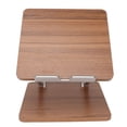 thumbnail image 4 of Soporte para computadora portátil, soporte de madera para computadora portátil, cómodo soporte de aleación de aluminio para computadora portátil, soporte para com, 4 of 14