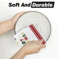thumbnail image 6 of FeiFu Christmas Towels Kitchen Bathroom Hand Towels Face Towels Bath Towels Soft Absorbent Towels with Festive Christmas Designs Suitable for Home Holiday Use and Gifting, 6 of 6