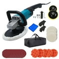 thumbnail image 1 of Mistaha Electric Car Polisher Machine Set with Wool Buffer and Sponge Pads - High Quality Motor, Comfortable Handle, Multi-functional Design - Perfect for Car Polishing, Metal Rust Removal, and, 1 of 6