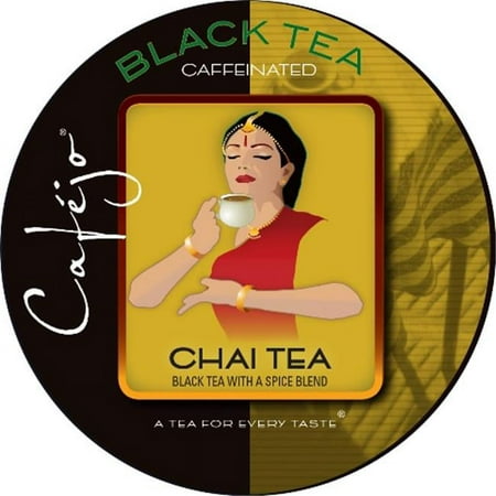 Cafejo K-CJT-CT-1-24 Chai Tea K-Cups for Keurig Brewers