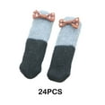 thumbnail image 3 of Matsuzay 24 piezas protectores de suelo para pies de silla lavables a máquina cómodos y fáciles de limpiar Premium Decoración del hogar estilo 2, 3 of 6