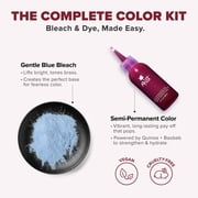 Splat Semi-Permanent Red Hair Dye Color Kit with Bleach, Crimson Obsession, 1 Application