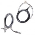 thumbnail image 5 of 8 Pcs Fishing Rod Guide Oval Fishing Rod Eyes Guides Line Rings Pole Repair Kit Mixed Size Double Leg Rings, 5 of 7