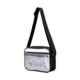 thumbnail image 2 of Bolso bandolera transparente para eventos en estadios, portátil, con bolsillo frontal, resistente al agua, de PVC, informal, transparente, para S, 2 of 10