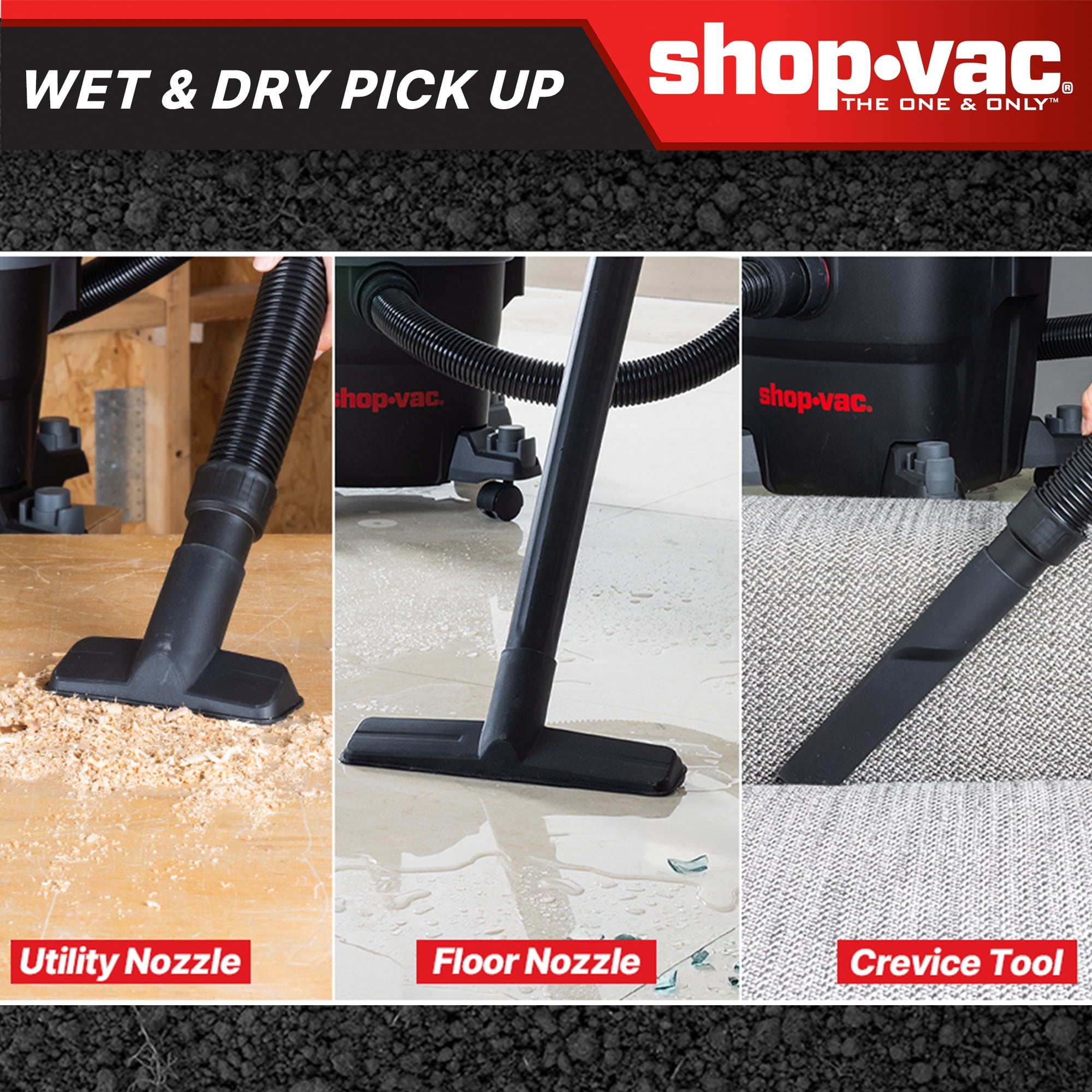Shop-Vac 6G 5.0HP Square Wet Dry Vac