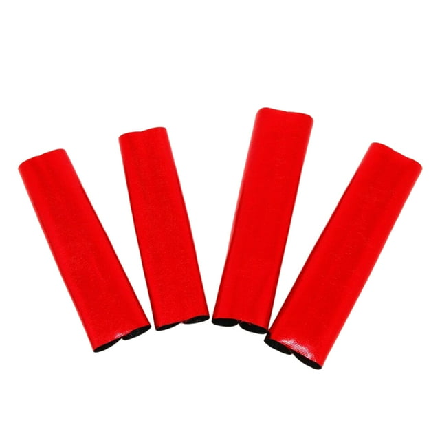 fastboy 4Pcs Shock Absorber Dustproof Guard Upgrades Parts Truck Shocks Absorbers Sleeve Damper Cover Set Red Red