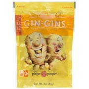 The Ginger People Gin Gins Hard Candy - 3 oz (Pack of 2)