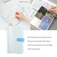 thumbnail image 2 of 240 Pockets Portable Credit Debit Card Collection Book Modern Tickets Stamps Storage Album Organizer Birthday Gift Grid Blue, 2 of 7