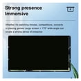 thumbnail image 3 of Projection Screen 16:9 Metal Anti Light Curtain 100 120 150 Inche Home Office Movie Screen Portable Foldable Projector Screen ,Easy to Use, 3 of 6