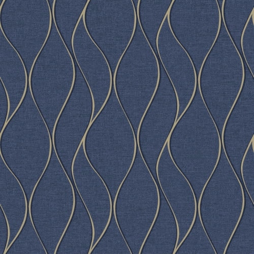 Papier Peint Autocollant Vague Marine Ogee