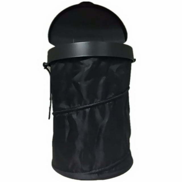 MasteelfCA Foldable Car Waste Container Rear Seat Trash Can Storage Box for Car Auto
