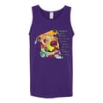thumbnail image 3 of Colorful Pitbul | People Will Know How Large Your Soul | Dean Russo Art Animal Lover Mens Tank Top, Purple, Medium, 3 of 6