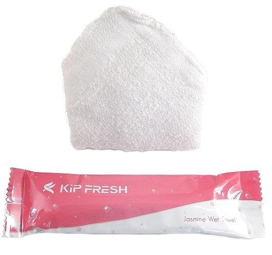 by KIPFresh 5 Towel Sample Scented Pre-moistened Towel Washcloths 5 Sets 