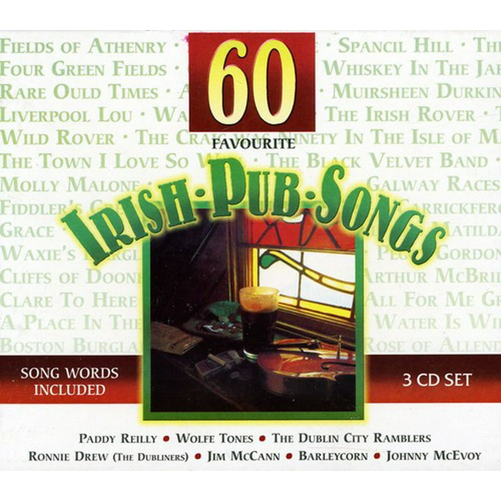 60 Favourite Irish Pub Songs