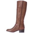 thumbnail image 4 of Women's Biliee Cognac Knee-High Leather Equestrian Boot - 5M, 4 of 6