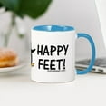 thumbnail image 4 of CafePress - Happy Feet Penguin Mug - 11 oz Ceramic Mug - Novelty Coffee Tea Cup, 4 of 6