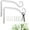 White, variant on Minzimin 2 Pack 12 Inch Hanging Plant Bracket Wall Hooks Decorative Plant Hangers for Outdoor Hanging Bird Feeders, Wind Chimes, Plant Baskets