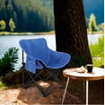 thumbnail image 3 of Sillas De Camping Playa Pesca Plegables Impermeables Set 4 Color Azul, 3 of 3