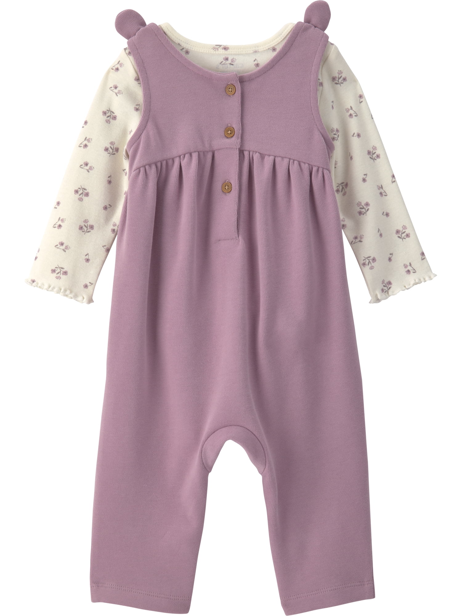 Carter's Child of Mine Baby Girl Overalls Jumper, 2-Piece, Sizes 0/3-24 Months