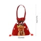 thumbnail image 3 of Bolsa de Lino para Dulces Navideños | Bolsita Roja Pequeña con Dibujos Animados | Bolsa Resistente para Guardar Manzanas | Bolsa Festiva para Dulces, Golosinas y Pequeños Obsequios, 3 of 6