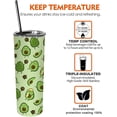 thumbnail image 3 of Avocado Gifts for Avocado Lovers, Avocado Gifts, Avocado Tumbler, Avocado Mug, Avocado Coffee Cup, Avocado Stuff, Birthday Gifts for Women Friend, 20oz Insulated Tumbler with Lid and Straw, 3 of 6