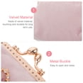 thumbnail image 5 of Vintage Style Purse Lovely Coin Pouch Portable Small Wallet Girls Fashion Change Bag for Women Ladies (Pink), 5 of 6