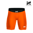 thumbnail image 2 of Short de Licra Unisex Deportivo Interior de Compresión 3/4 Para Hacer Ejercicio naranja CH ZAPARI Licra Deportiva, 2 of 6