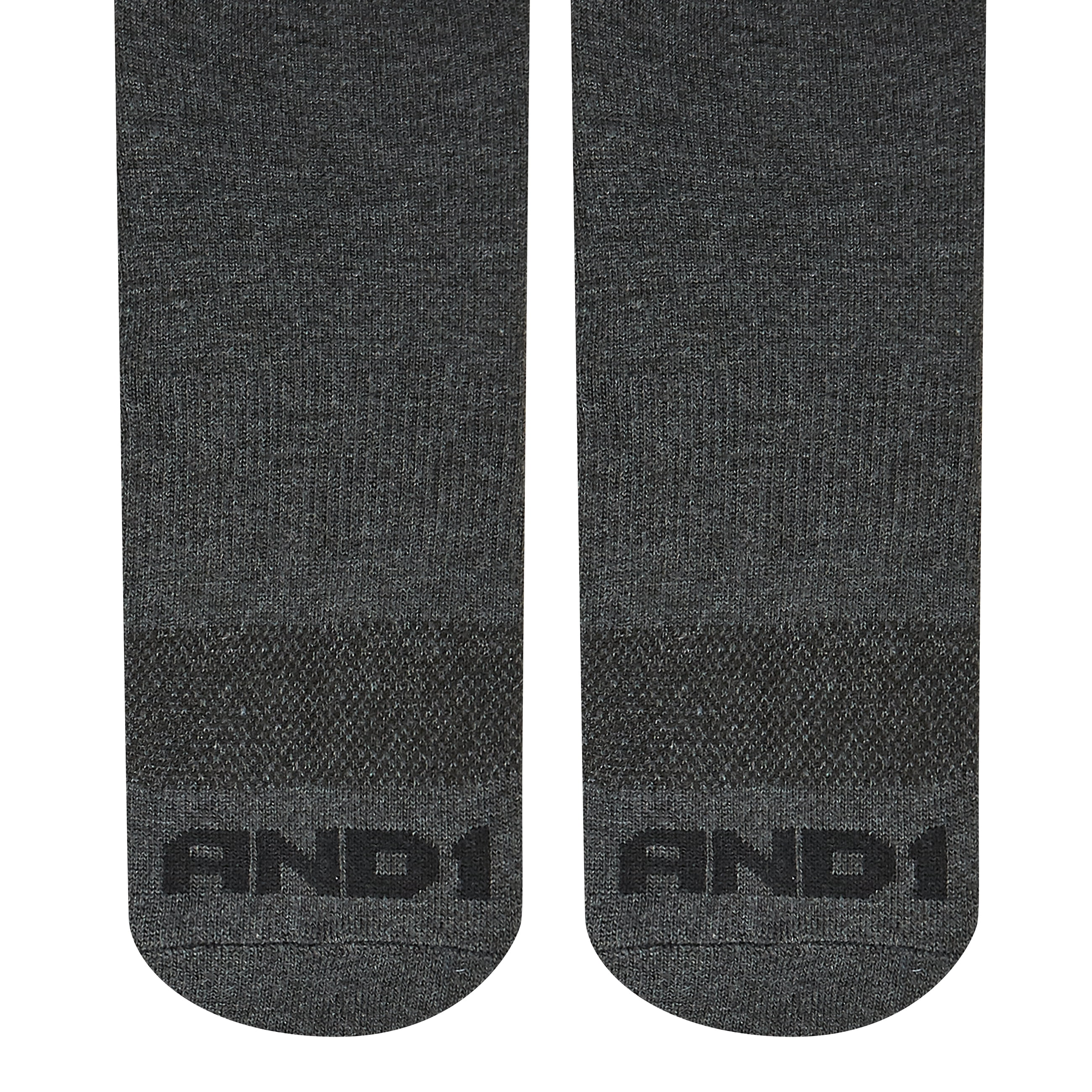 AND1 Men's Socks, Performance Cushion Low Cut Socks, 6-Pack
