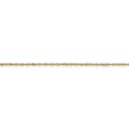 thumbnail image 3 of Auriga 18k Yellow Gold 1.1mm Singapore Chain Necklace 16inch for Women, 3 of 6
